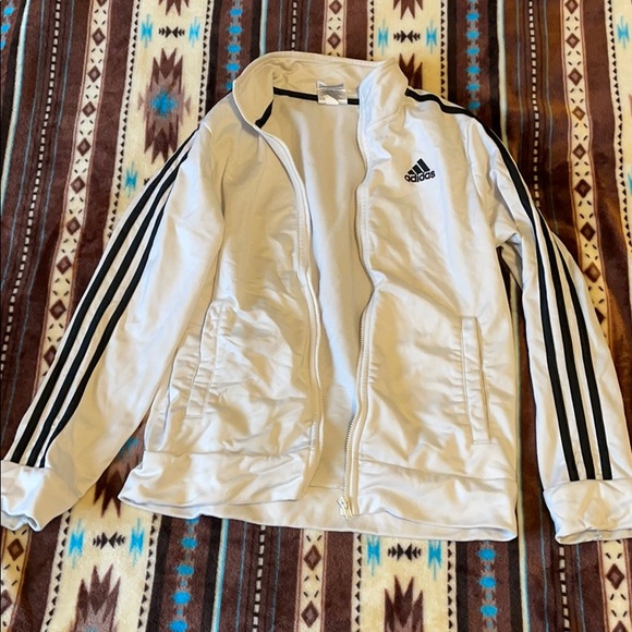 Boys adidas zip up jacket - Picture 1 of 3